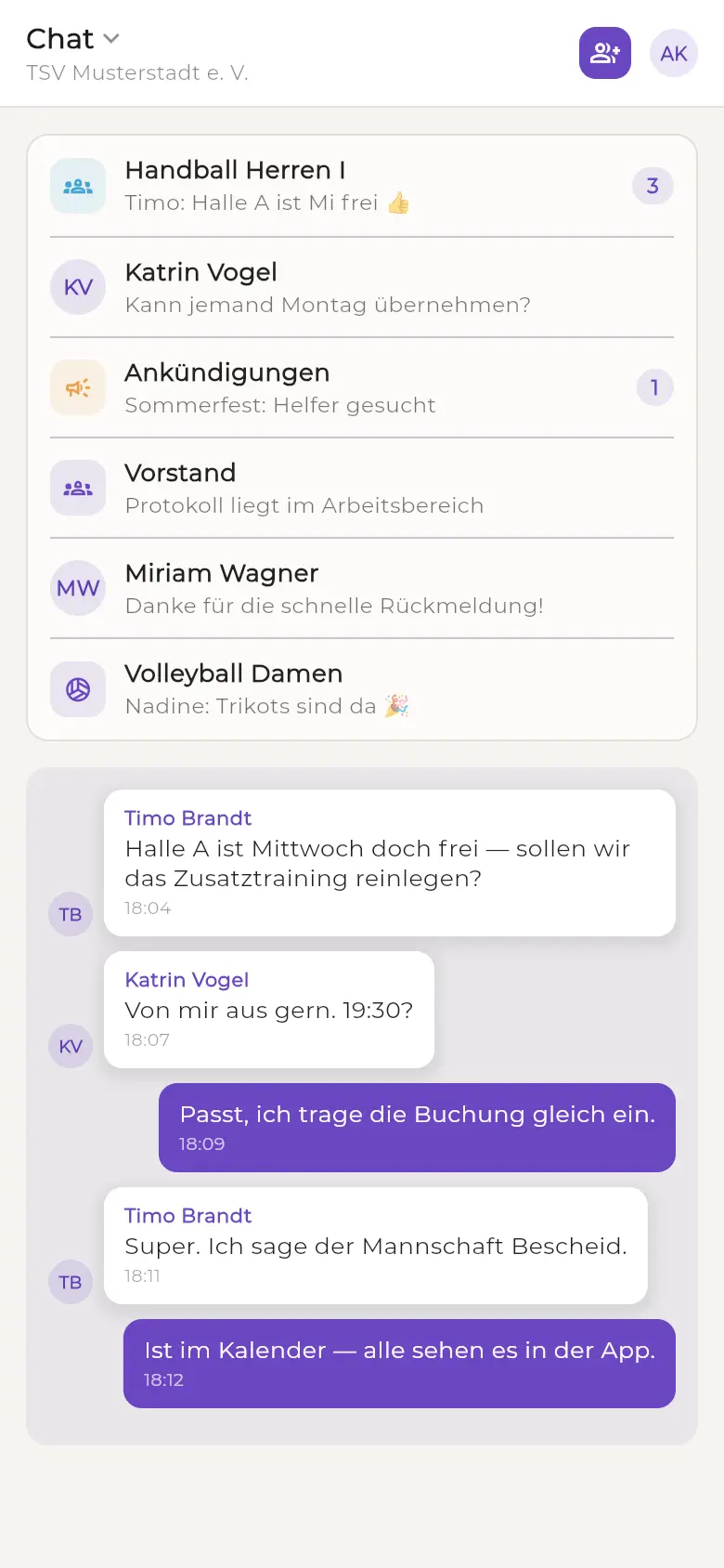 EhrenVision: Ankündigungen, die ankommen — und nicht im Geplauder untergehen