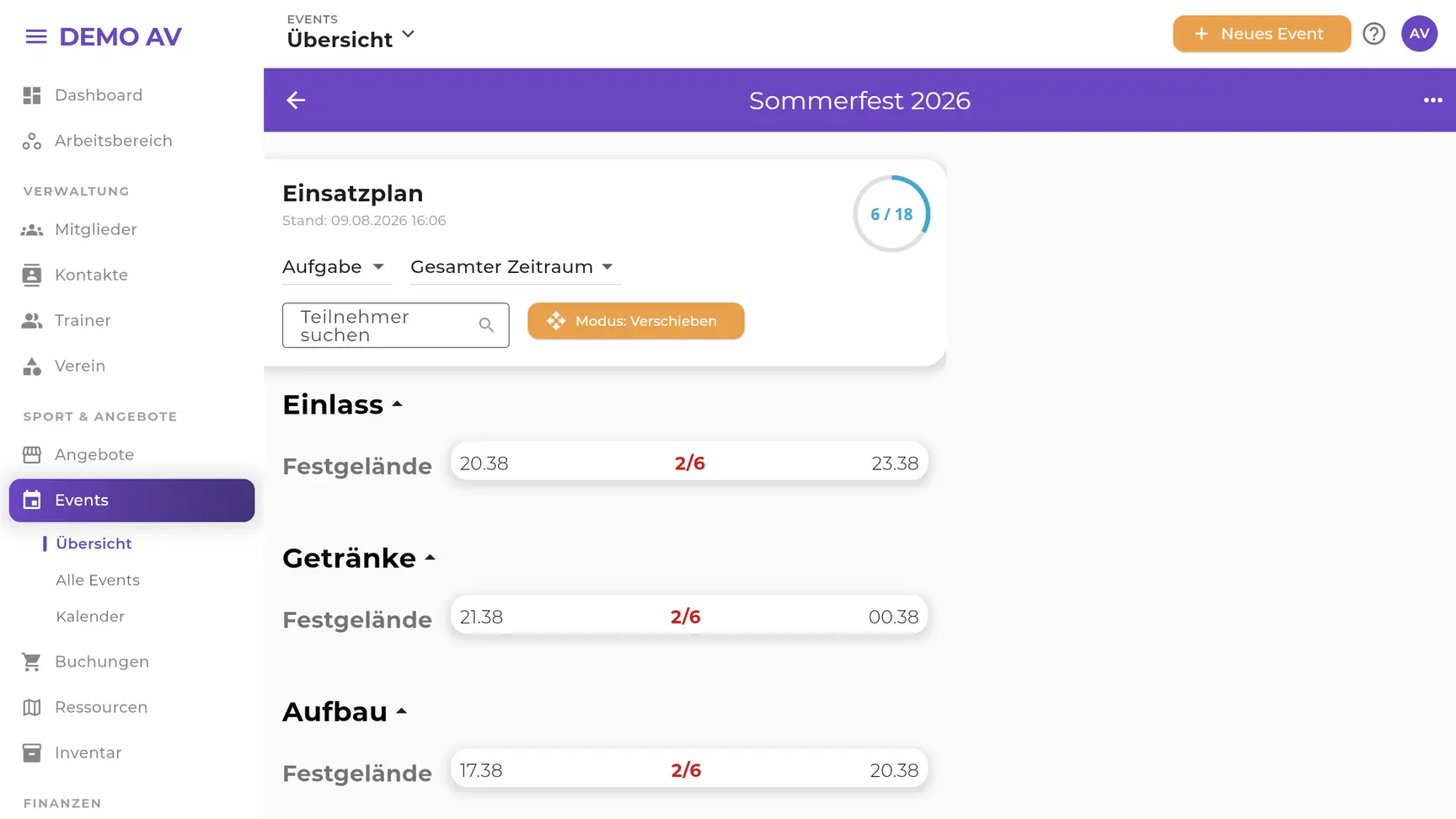 EhrenVision: Helferschichten, die sich selbst füllen