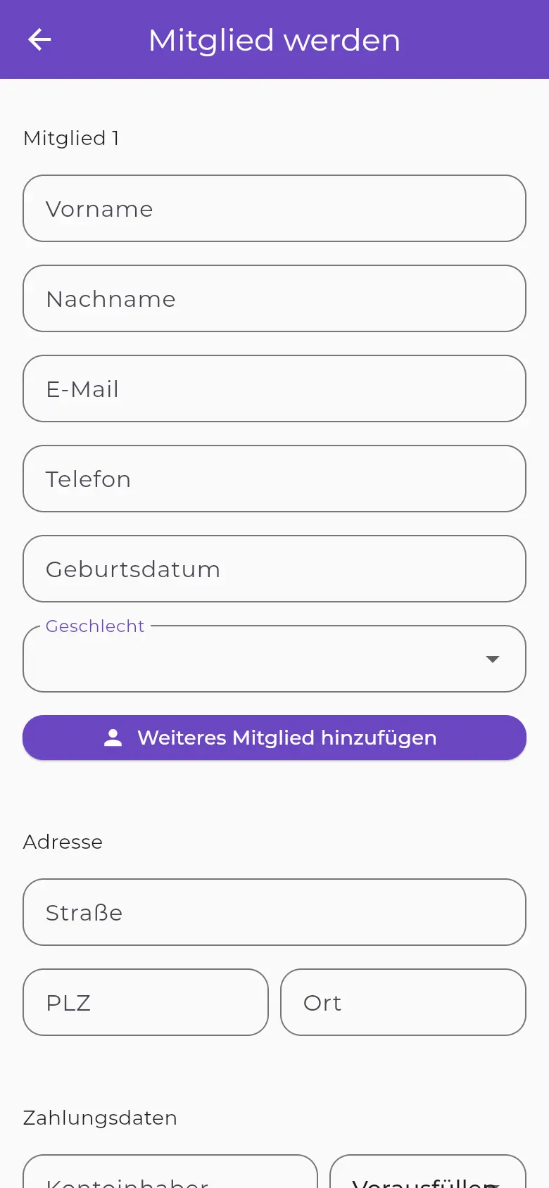 EhrenVision: Neue Mitglieder tippen selbst — du klickst nur „freigeben“