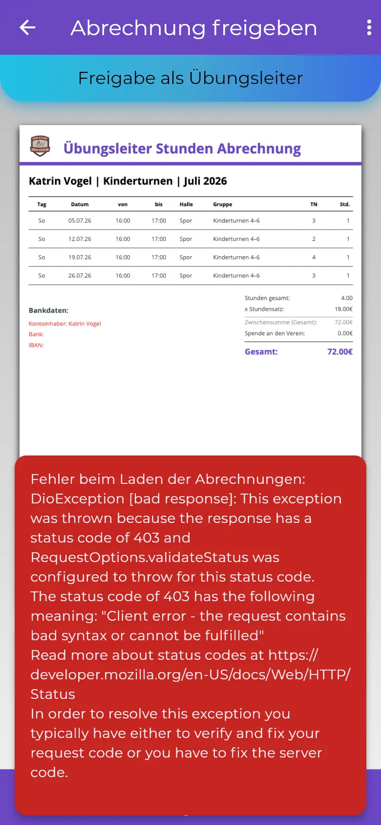 EhrenVision: Die Stunde wird am Platz erfasst, nicht am Küchentisch rekonstruiert